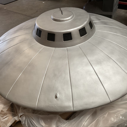 Hanging Alien Space Ship UFO 6ft Statue