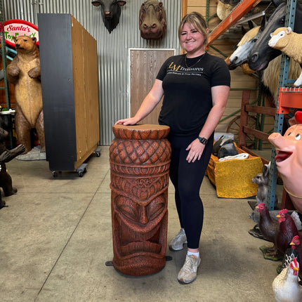 Grand Island Tiki Totem Console Statue