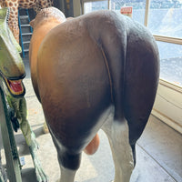 Hereford Bull Life Size Statue - LM Treasures 