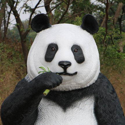 Jumbo Panda Bear Life Size Statue