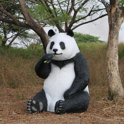 Jumbo Panda Bear Life Size Statue