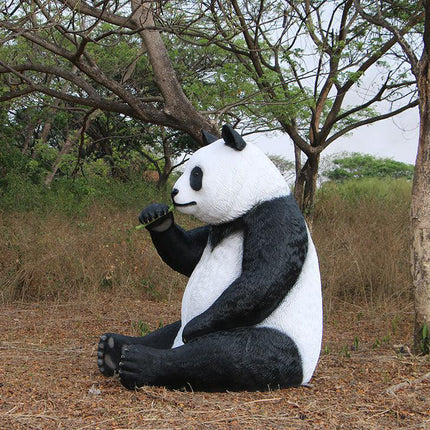 Jumbo Panda Bear Life Size Statue
