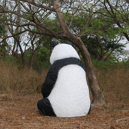 Jumbo Panda Bear Life Size Statue