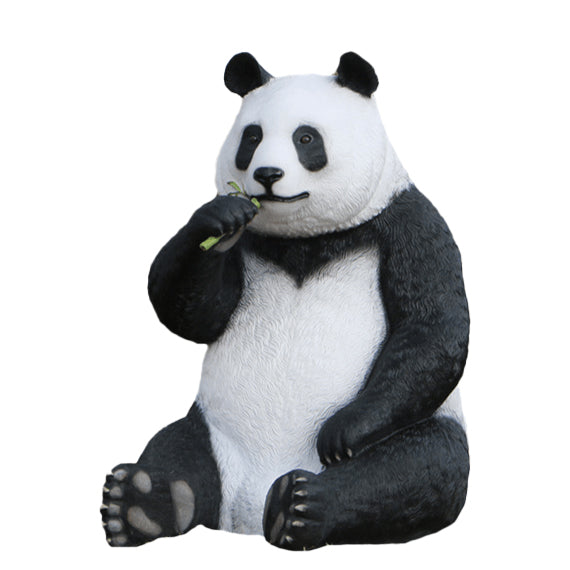 Jumbo Panda Bear Life Size Statue