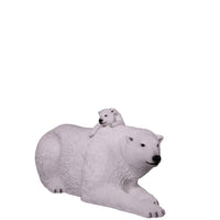 Polar Bear With Cub Statue - LM Treasures 