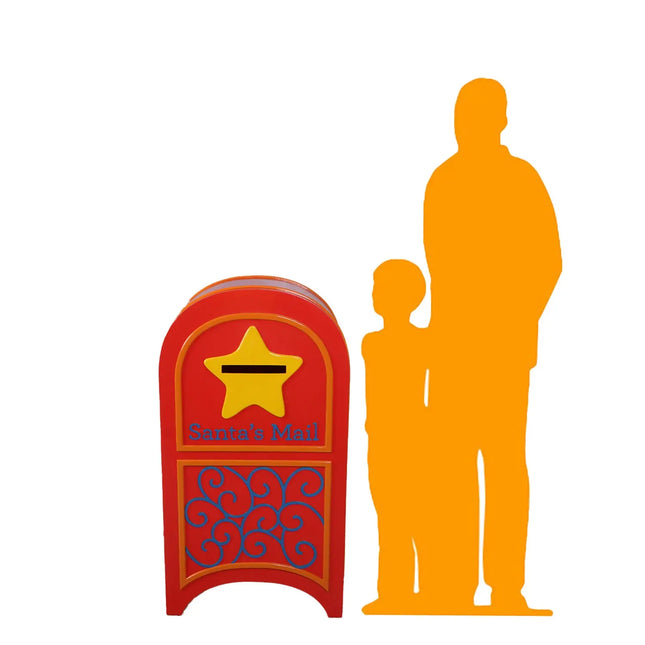 Santa's Mailbox Life Size Statue LM Treasures - H