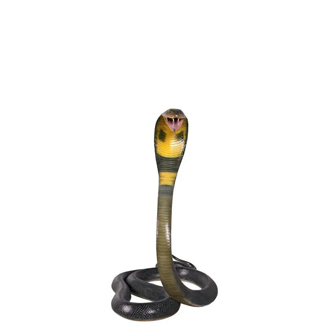King Cobra Snake Life Size Statue LM Treasures - H