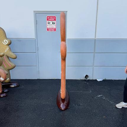 Man Gingerbread Cookie Over Sized Statue LM Treasures - H