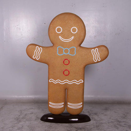 Man Gingerbread Cookie Over Sized Statue - LM Treasures 