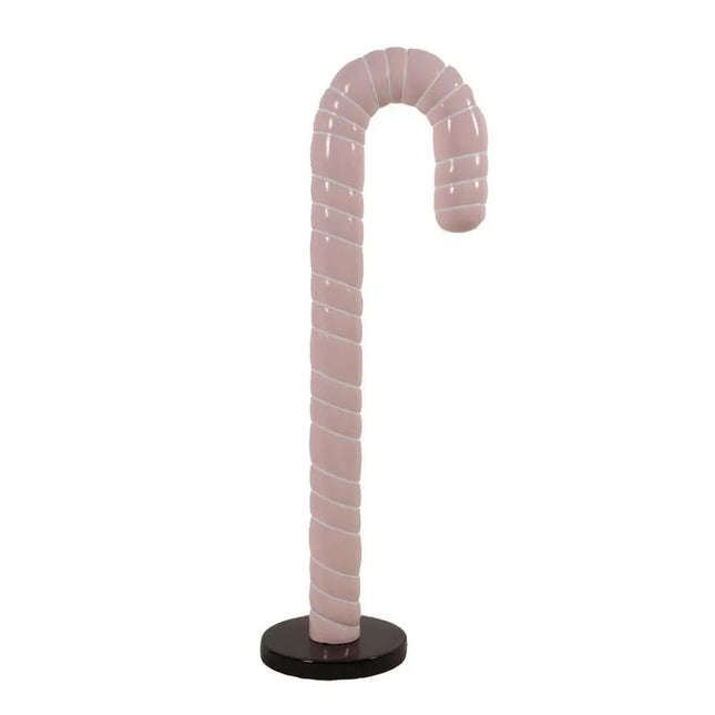 Large Pink Cushion Candy Cane Statue LM Treasures - H