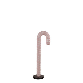 Small Pink Cushion Candy Cane Statue - LM Treasures 
