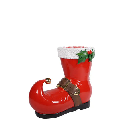 Red Christmas Boot Statue LM Treasures - H