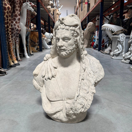 Hercules Bust Life Size Statue LM Treasures - H
