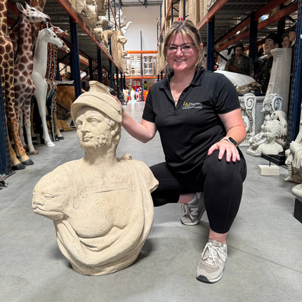 Mars Bust Life Size Statue
