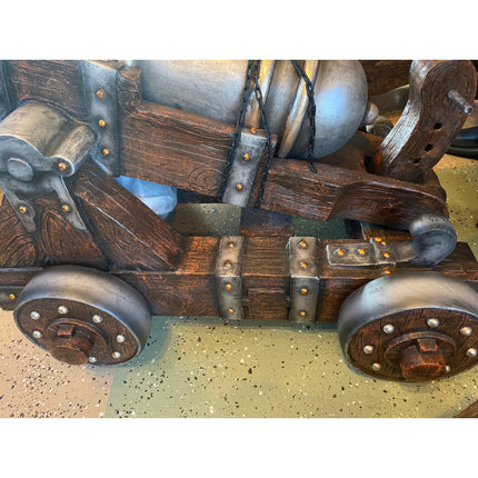 Pirate Cannon with Balls Life Size Statue - LM Treasures 