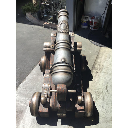 Pirate Cannon with Balls Life Size Statue - LM Treasures 