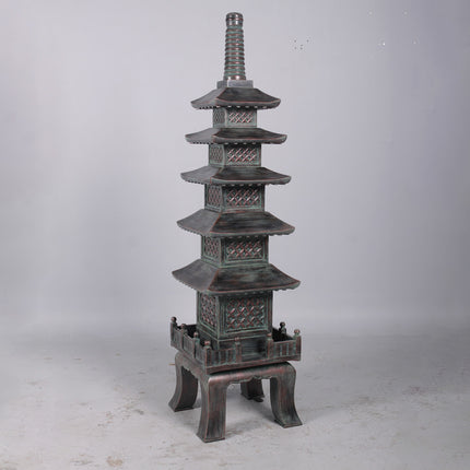 Nara Temple Asian Pagoda Statue