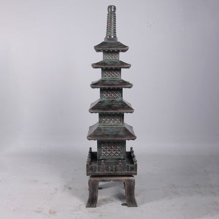 Nara Temple Asian Pagoda Statue