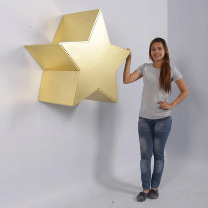 Gold Star Table and Wall Decor Statue LM Treasures - H