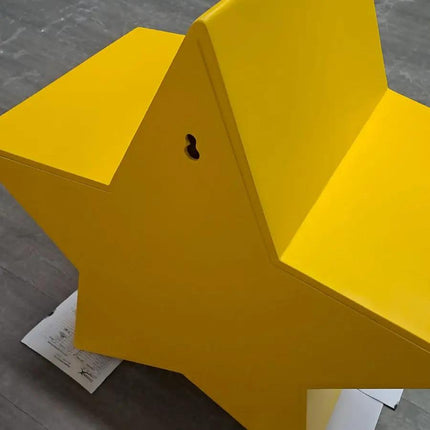 Yellow Star Cartoon Table and Wall Decor Statue LM Treasures - H