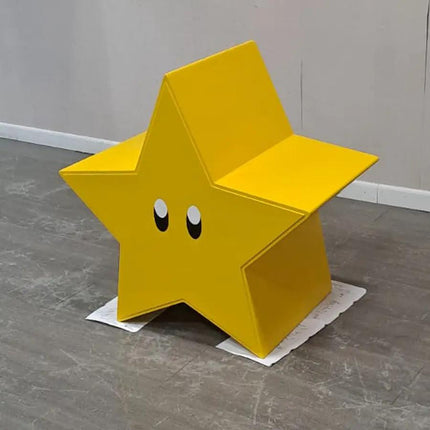 Yellow Star Cartoon Table and Wall Decor Statue LM Treasures - H