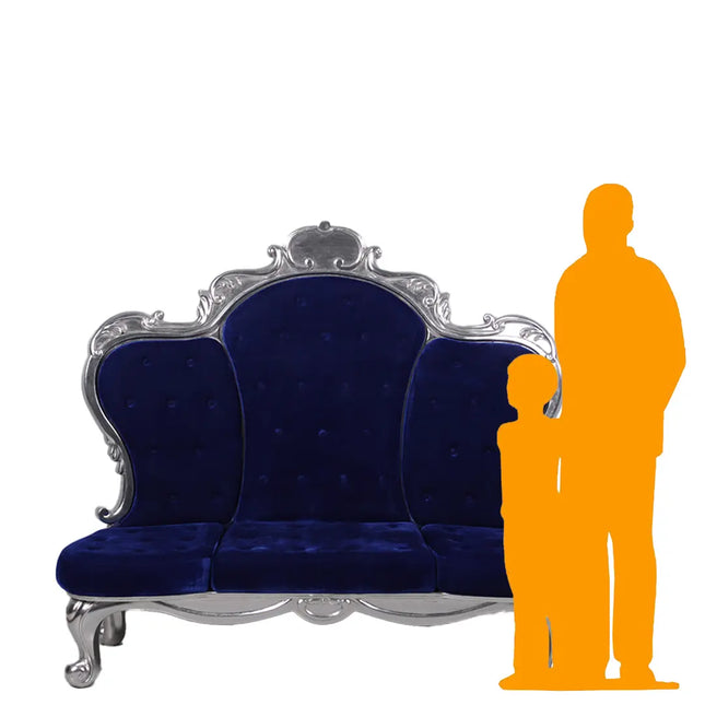 Blue Grand Deluxe Throne Statue LM Treasures - H