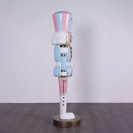 Large Pastel Nutcracker Life Size Statue