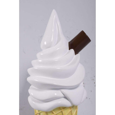 Hanging Soft Serve Vanilla Ice Cream Over Sized Statue - LM Treasures 