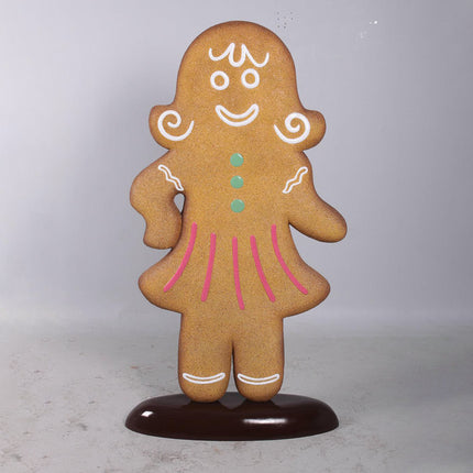 Gingerbread Family Statue Set of 4