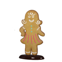 Woman Gingerbread Cookie Over Sized Statue - LM Treasures 