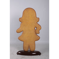 Woman Gingerbread Cookie Over Sized Statue - LM Treasures 