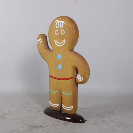 Boy Gingerbread Cookie Over Sized Statue - LM Treasures 