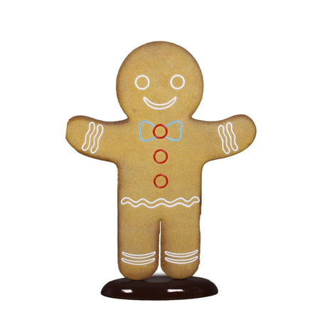 Man Gingerbread Cookie Over Sized Statue - LM Treasures 