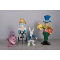 Mad Hatter Standing Life Size Statue - LM Treasures 