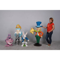 Mad Hatter Standing Life Size Statue - LM Treasures 