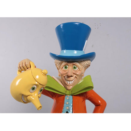 Mad Hatter Standing Life Size Statue - LM Treasures 