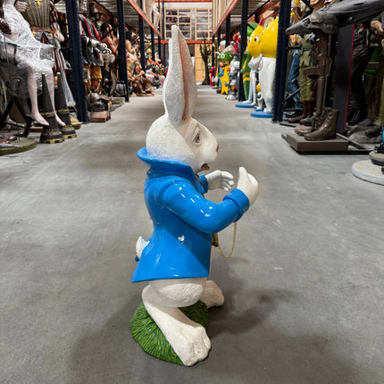 Nivens The White Rabbit Life Size Statue LM Treasures - H