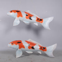 Koi Fish Statue