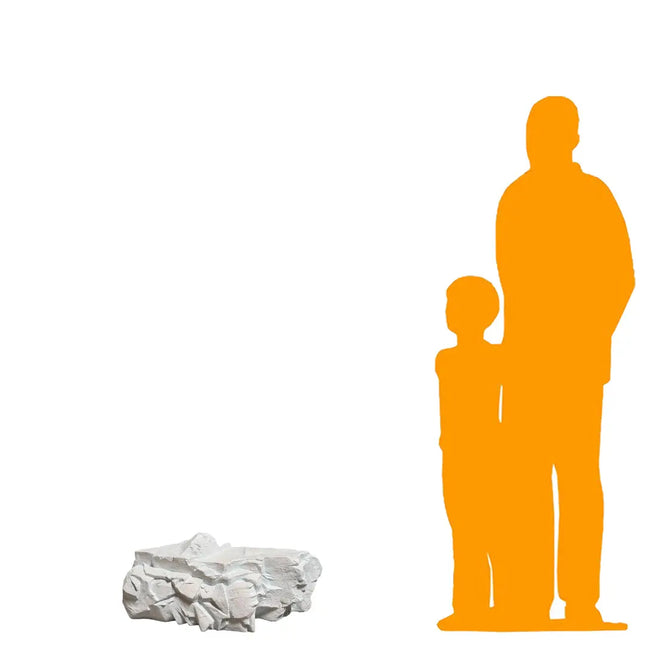 Small White Rock Siji Iceberg Statue LM Treasures - H