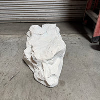 Medium White Rock Siji Life Size Statue