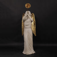 Angel With Trumpet Life Size Statue