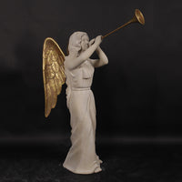 Angel With Trumpet Life Size Statue