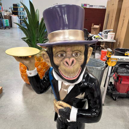 Monkey Butler Carlos Life Size Statue LM Treasures - H