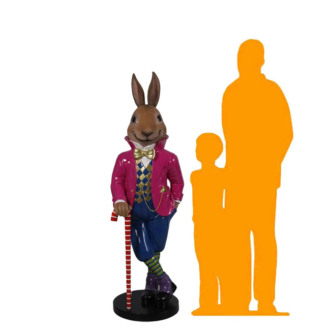 Jack The Bunny Rabbit Over Sized Statue LM Treasures - H