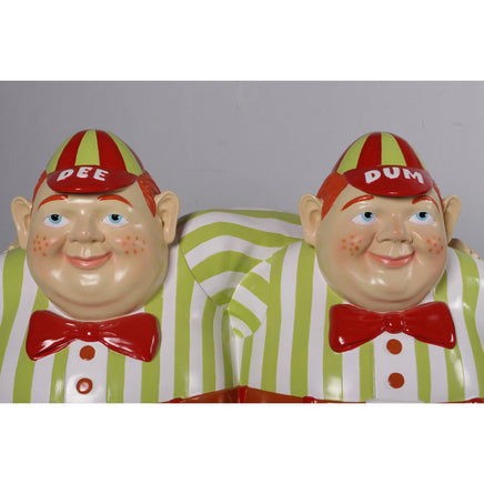 Tweedle Dee and Tweedle Dum Life Size Statue - LM Treasures 