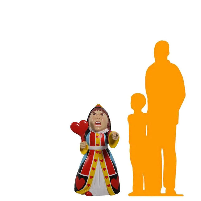 Queen of Hearts Life Size Statue LM Treasures - H