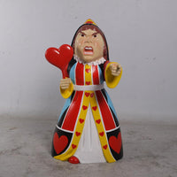 Queen of Hearts Life Size Statue - LM Treasures 