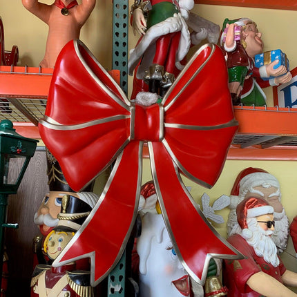 Hanging Red Ribbon Over Sized Statue - LM Treasures 