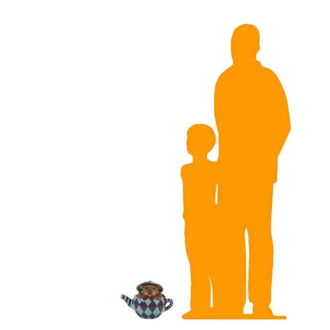 Mouse In Tea Cup Life Size Statue LM Treasures - H