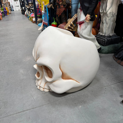 Skull Throne Life Size Chair Statue LM Treasures - H